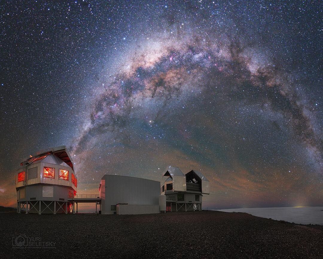 Atacama Desert Night Sky — home of ALMA, one of four platforms that confirmed framework predictions